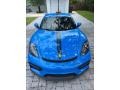Shark Blue 2023 Porsche 718 Cayman GT4 Exterior