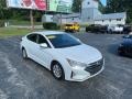 Quartz White Pearl 2019 Hyundai Elantra SE Exterior
