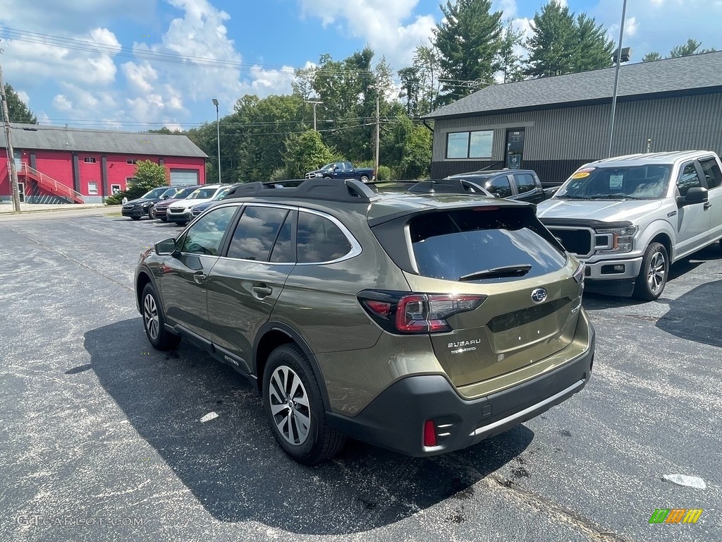 2022 Outback 2.5i Premium - Autumn Green Metallic / Slate Black photo #3