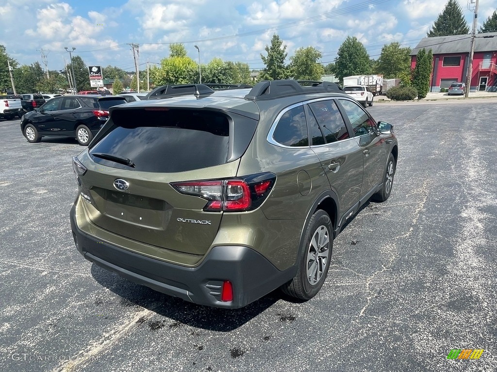 2022 Outback 2.5i Premium - Autumn Green Metallic / Slate Black photo #7
