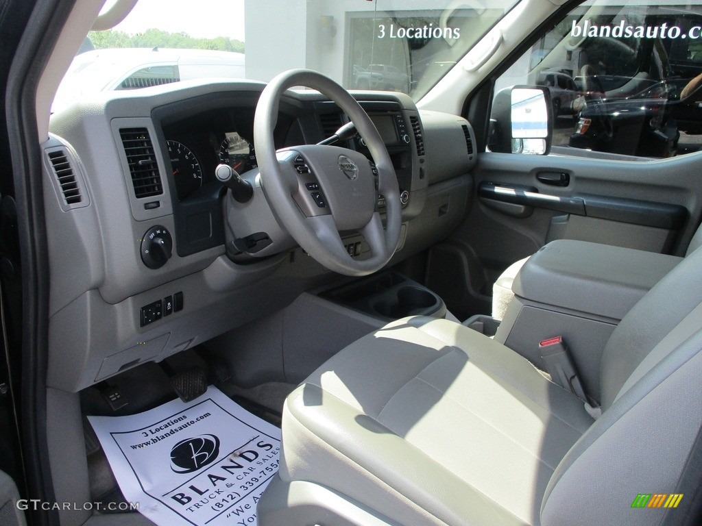 Gray Interior 2020 Nissan NV 3500 HD SV Passenger Photo #146517184