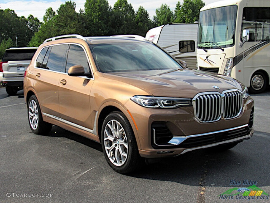 Vermont Bronze Metallic 2019 BMW X7 xDrive40i Exterior Photo #146518025