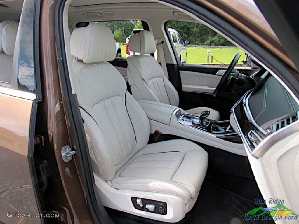 Ivory White Interior 2019 BMW X7 xDrive40i Photo #146518097