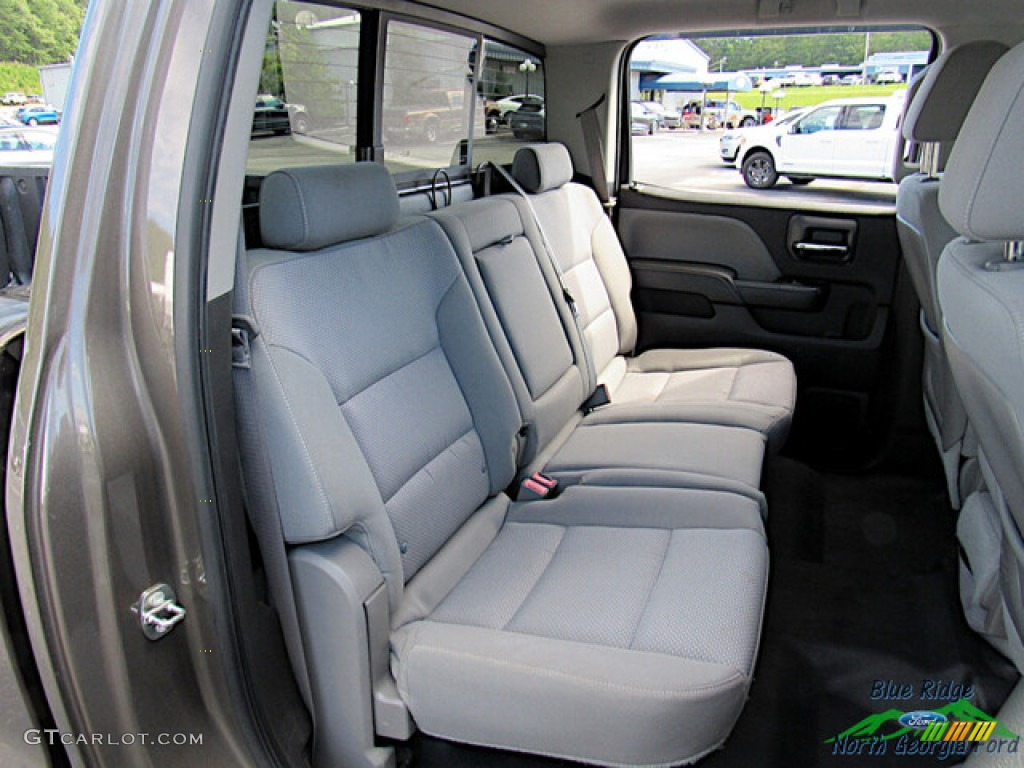 2015 Chevrolet Silverado 3500HD WT Crew Cab 4x4 Rear Seat Photo #146518106