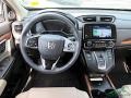 Ivory 2021 Honda CR-V Touring AWD Hybrid Dashboard