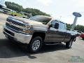 2015 Brownstone Metallic Chevrolet Silverado 3500HD WT Crew Cab 4x4  photo #28