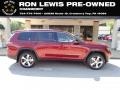 2021 Velvet Red Pearl Jeep Grand Cherokee L Limited 4x4 #146518530
