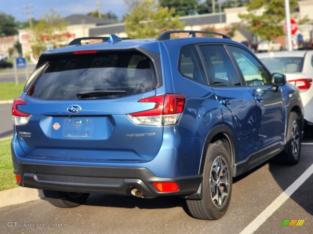 2020 Forester 2.5i Premium - Horizon Blue Pearl / Gray photo #3