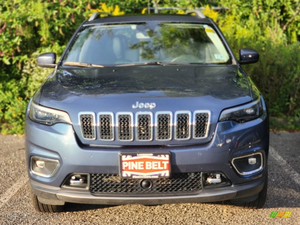 2021 Cherokee Limited 4x4 - Slate Blue Pearl / Black photo #2