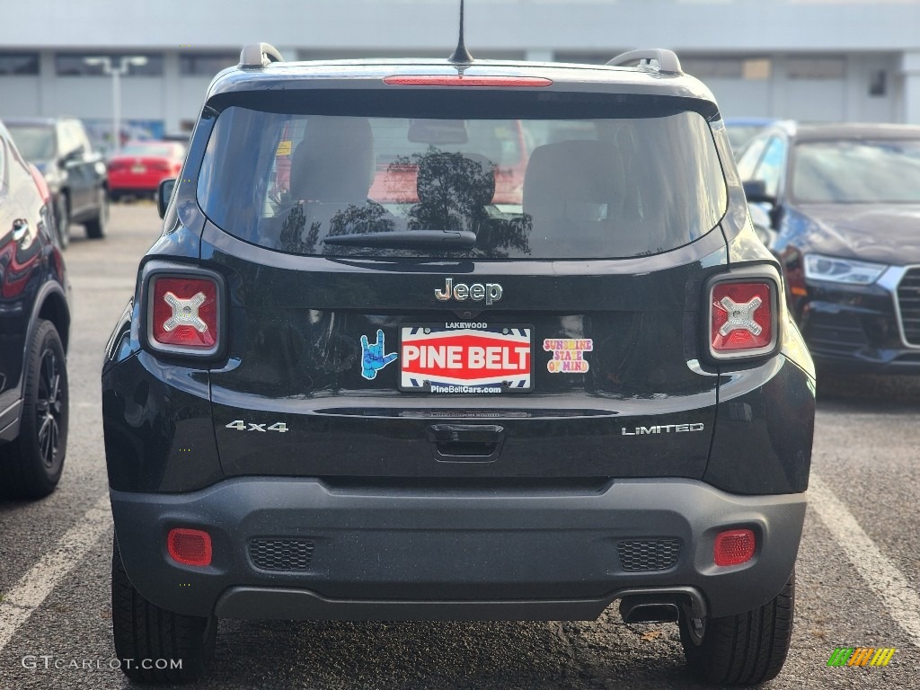 2020 Renegade Limited 4x4 - Black / Sandstorm/Black photo #4
