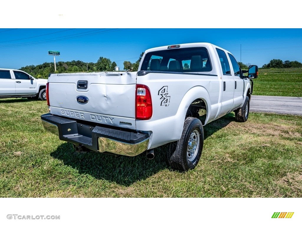 2016 F250 Super Duty XLT Crew Cab 4x4 - Oxford White / Steel photo #4