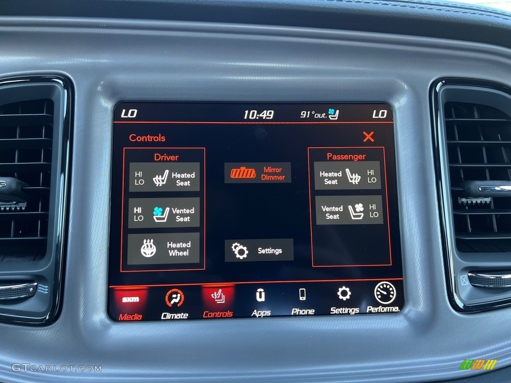 2023 Dodge Challenger R/T Scat Pack Widebody Controls Photo #146519755