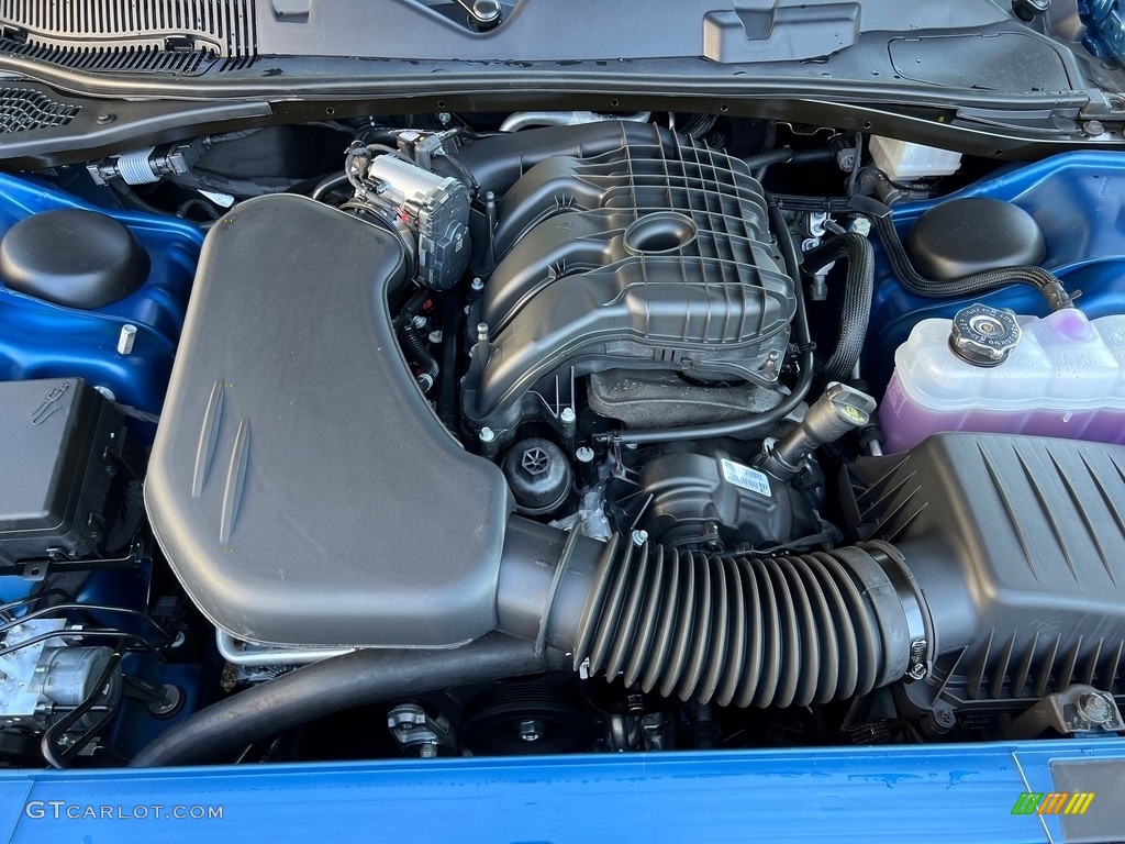 2023 Challenger SXT Blacktop - Frostbite / Black photo #9