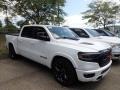 2023 Ivory White Tri-Coat Pearl Ram 1500 Limited Red Edition Crew Cab 4x4  photo #2