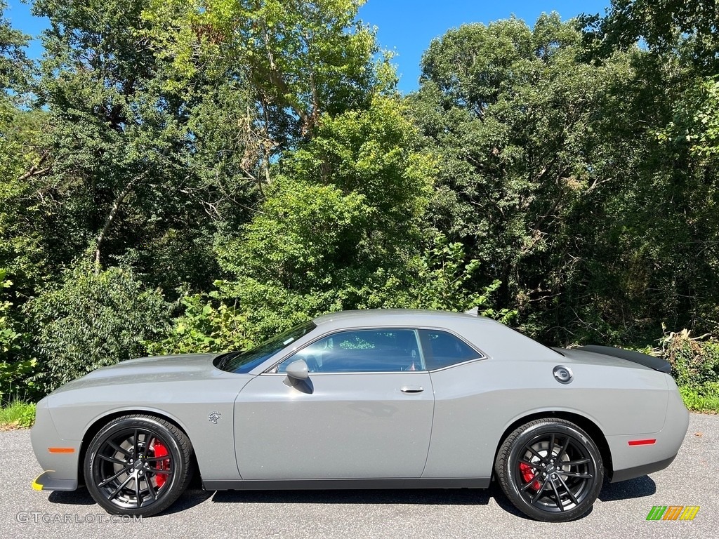 2023 Challenger SRT Hellcat JailBreak - Destroyer Grey / Black photo #1