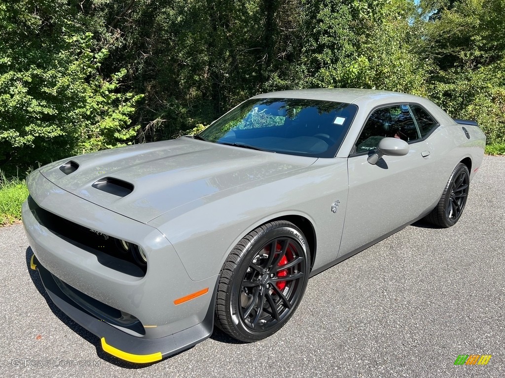 2023 Challenger SRT Hellcat JailBreak - Destroyer Grey / Black photo #2