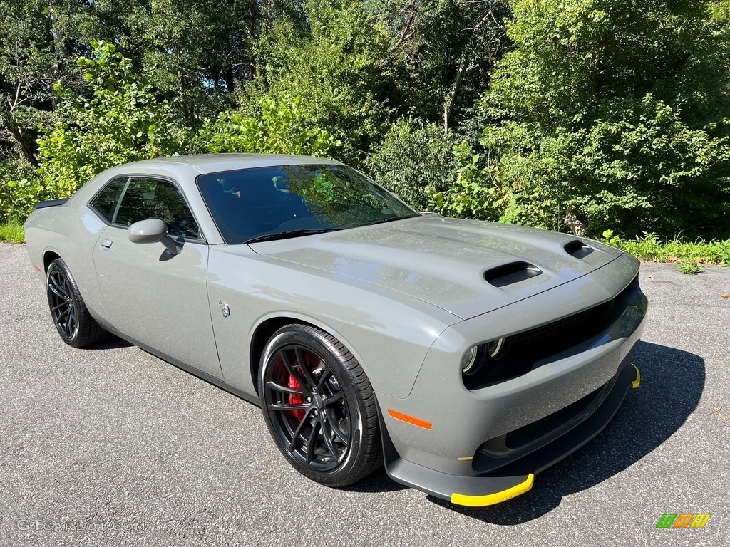 2023 Challenger SRT Hellcat JailBreak - Destroyer Grey / Black photo #4