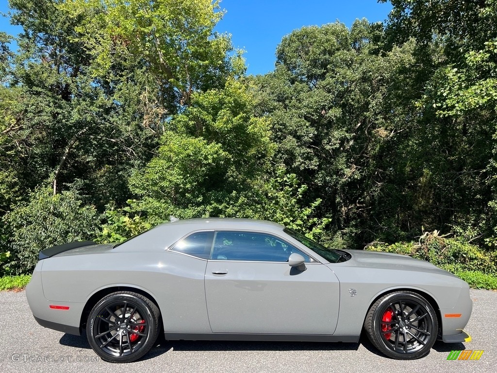 2023 Challenger SRT Hellcat JailBreak - Destroyer Grey / Black photo #5