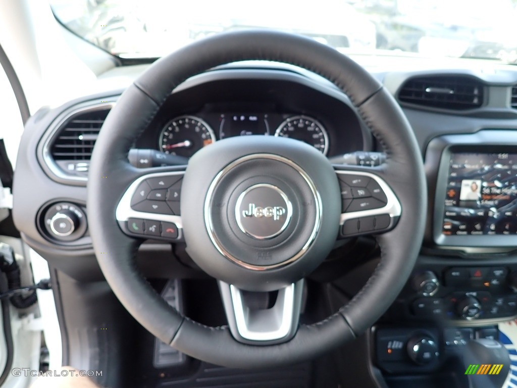 2023 Renegade Latitude 4x4 - Alpine White / Black photo #19