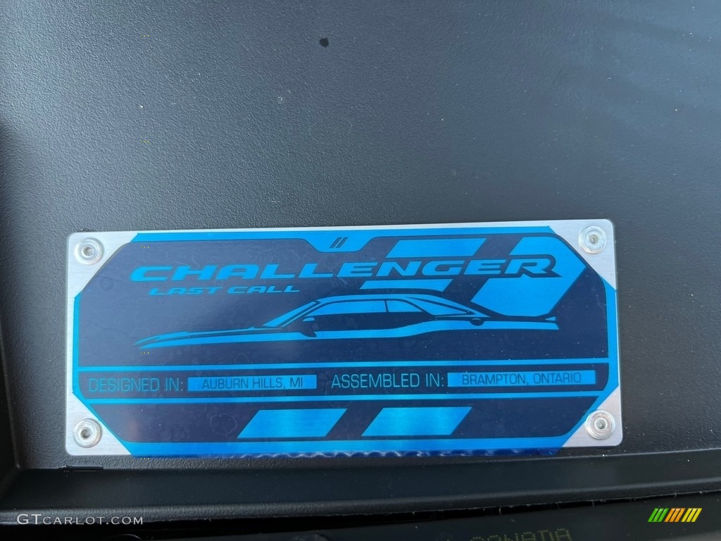 2023 Challenger SRT Hellcat JailBreak - Destroyer Grey / Black photo #14