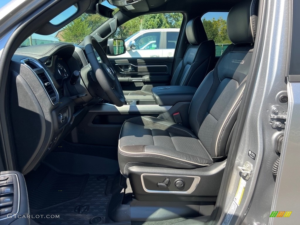 2024 Ram 1500 Laramie Night Edition Crew Cab 4x4 Front Seat Photo #146520489