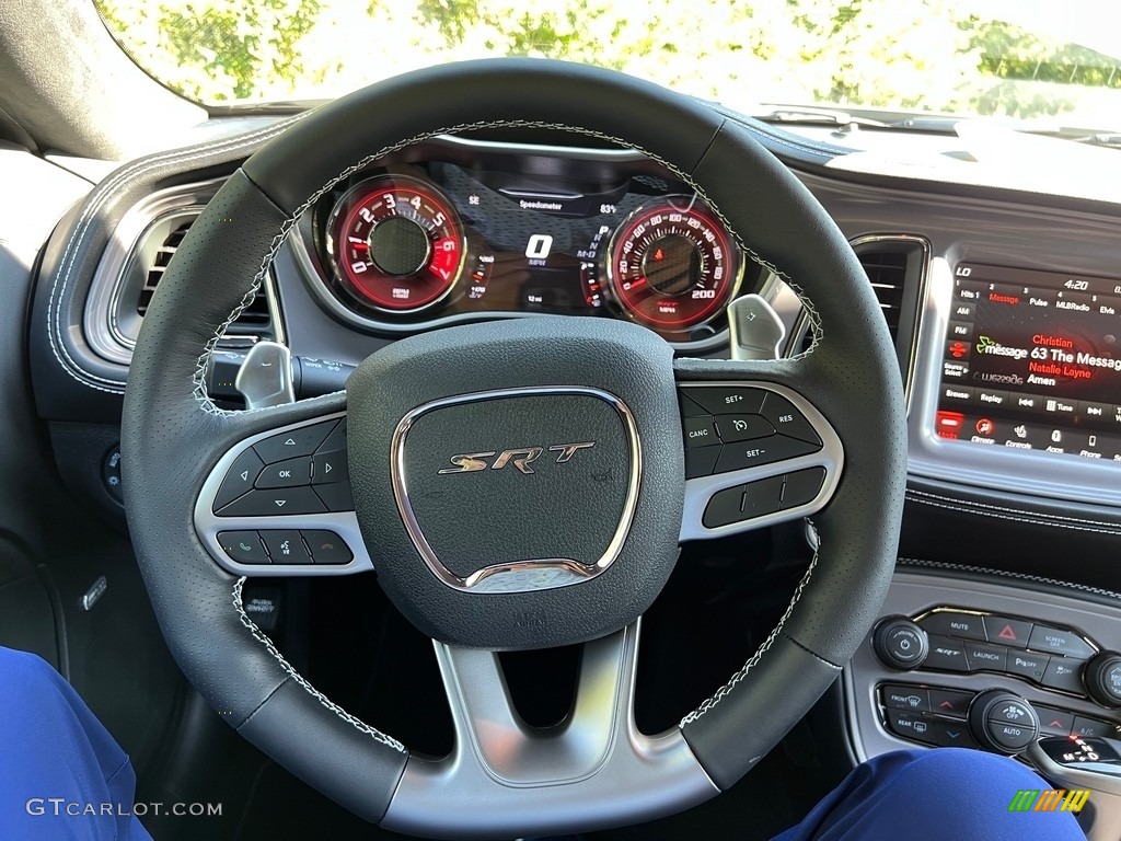 2023 Challenger SRT Hellcat JailBreak - Destroyer Grey / Black photo #22
