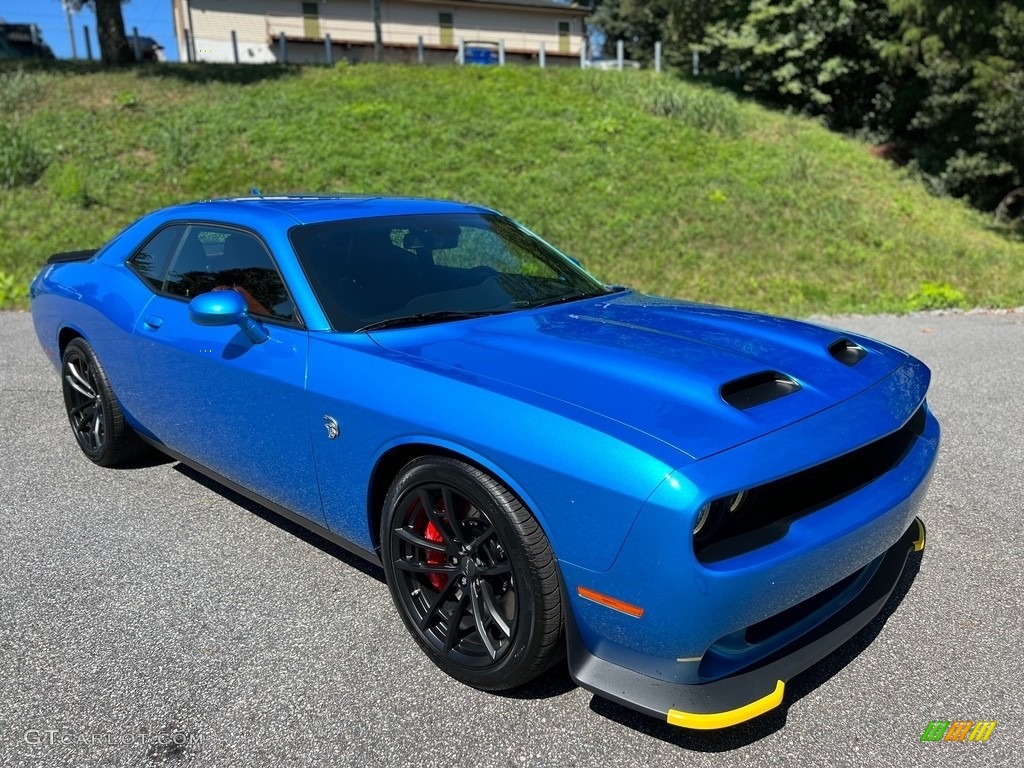 B5 Blue Pearl 2023 Dodge Challenger SRT Hellcat JailBreak Exterior Photo #146520808