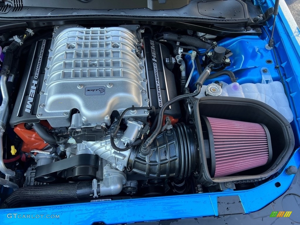 2023 Dodge Challenger SRT Hellcat JailBreak 6.2 Liter Supercharged HEMI OHV 16-Valve VVT V8 Engine Photo #146520880