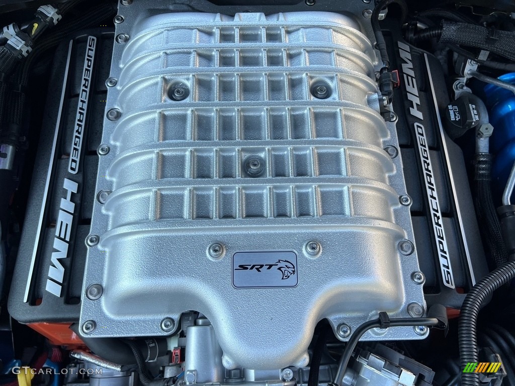 2023 Dodge Challenger SRT Hellcat JailBreak 6.2 Liter Supercharged HEMI OHV 16-Valve VVT V8 Engine Photo #146520889