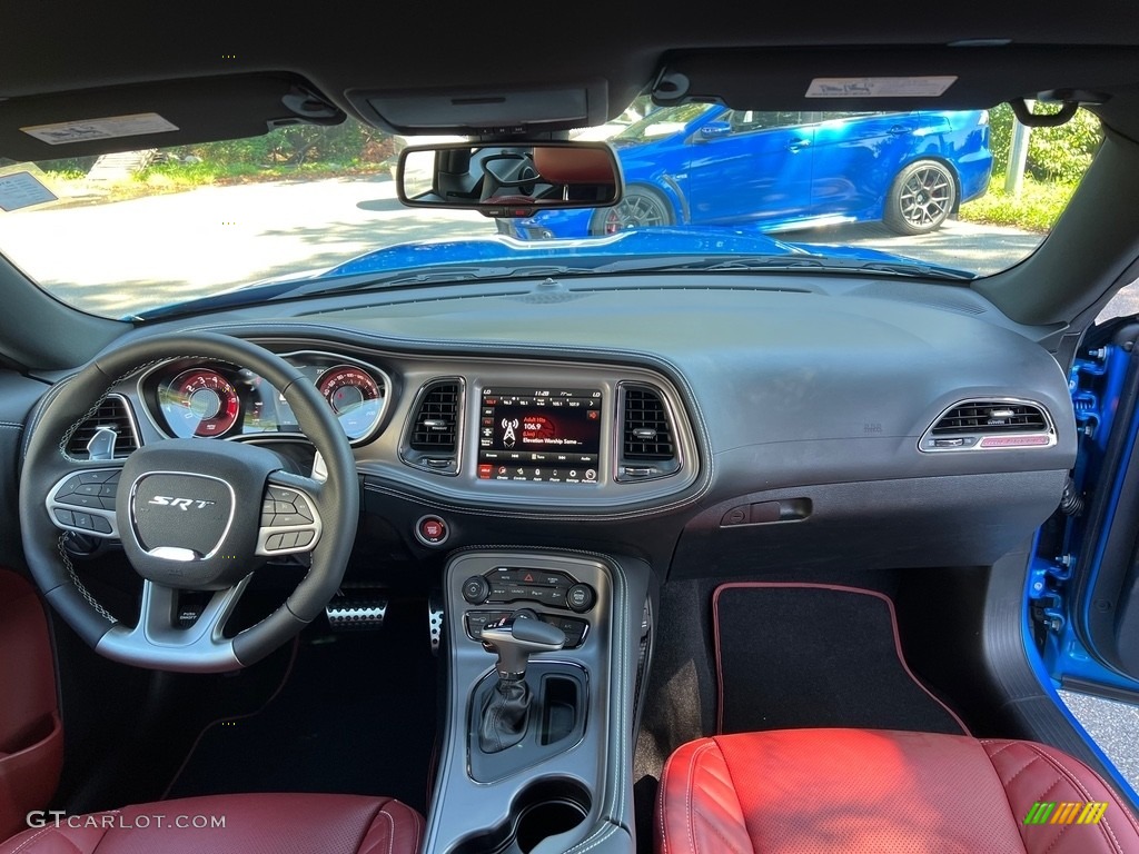 2023 Dodge Challenger SRT Hellcat JailBreak Demonic Red/Black Dashboard Photo #146520907