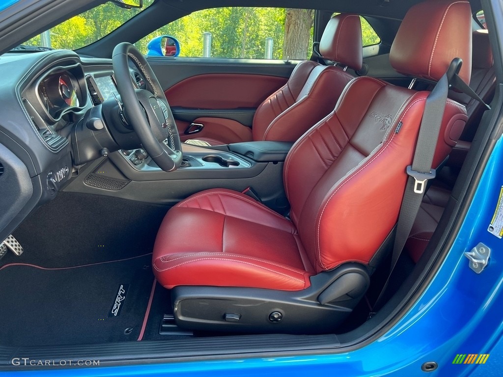 Demonic Red/Black Interior 2023 Dodge Challenger SRT Hellcat JailBreak Photo #146520916