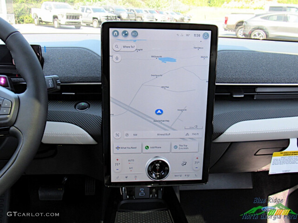 2023 Mustang Mach-E Premium - Vapor Blue Metallic / Light Space Gray photo #17