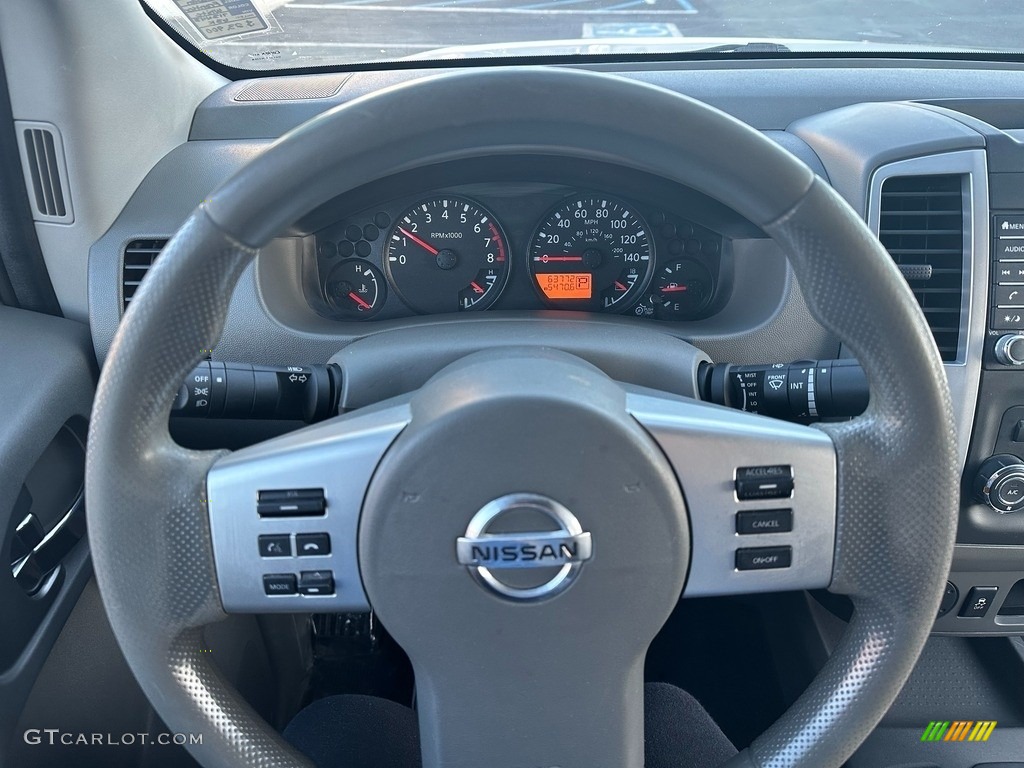 2019 Nissan Frontier SV Crew Cab Steel Steering Wheel Photo #146521599
