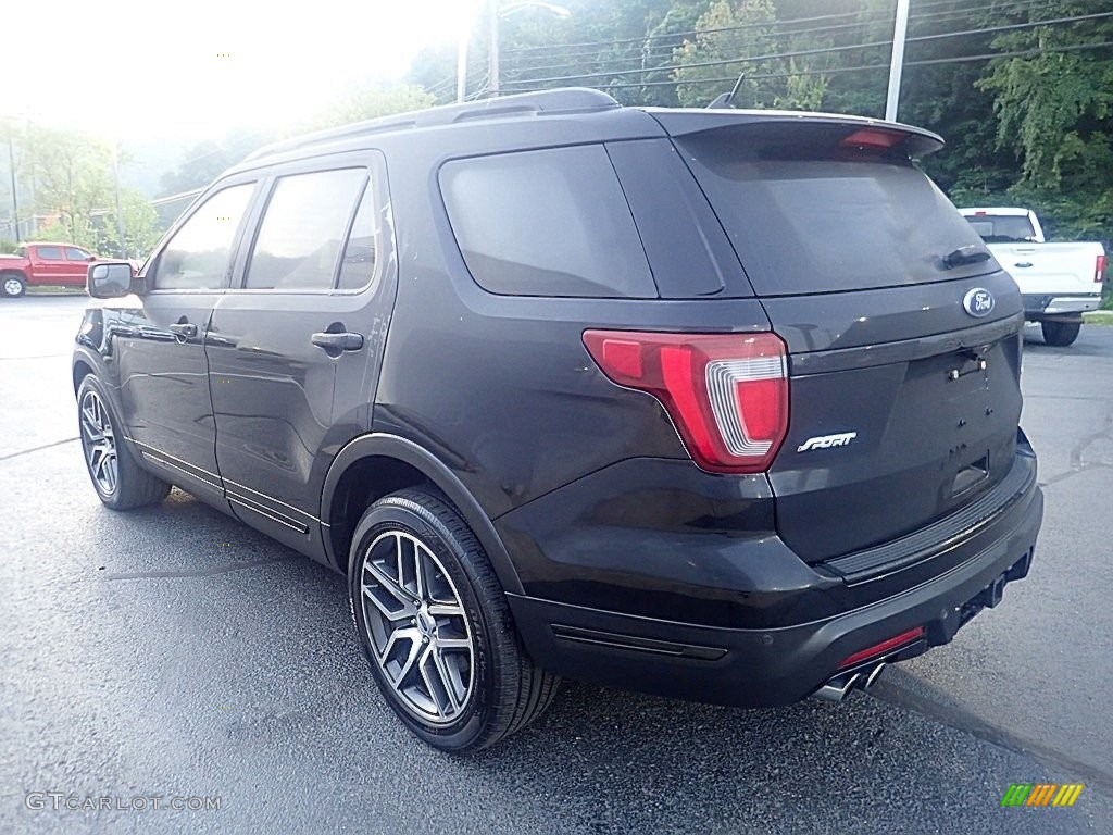 2018 Explorer Sport 4WD - Shadow Black / Ebony Black photo #6