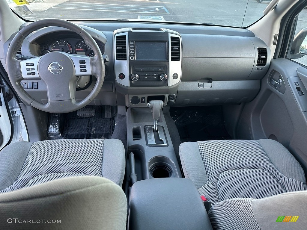 Steel Interior 2019 Nissan Frontier SV Crew Cab Photo #146521645