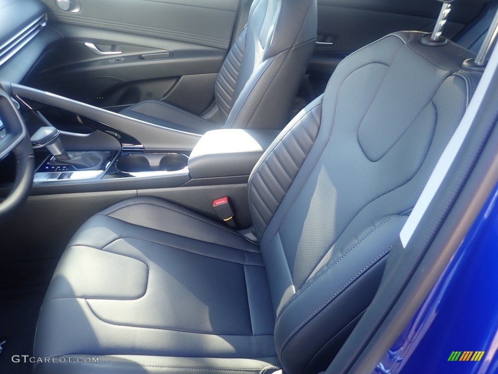 2023 Elantra Limited - Intense Blue / Black photo #11