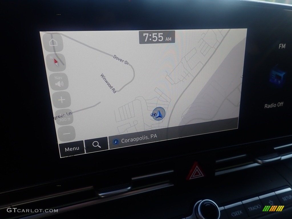 2023 Elantra Limited - Intense Blue / Black photo #16