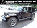 Black 2024 Jeep Wrangler 4-Door High Altitude 4xe Hybrid