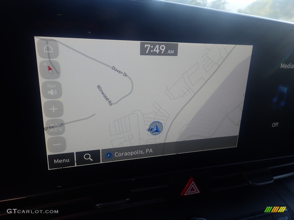 2023 Elantra N-Line - Electric Shadow / Black photo #16