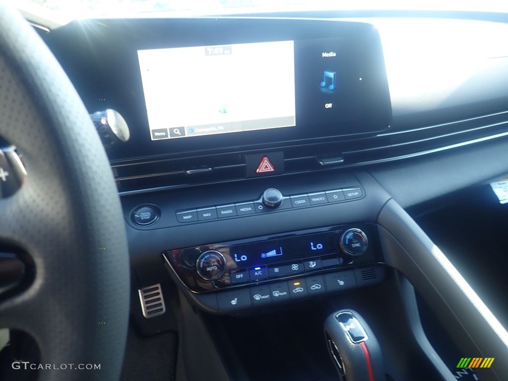 2023 Elantra N-Line - Electric Shadow / Black photo #17
