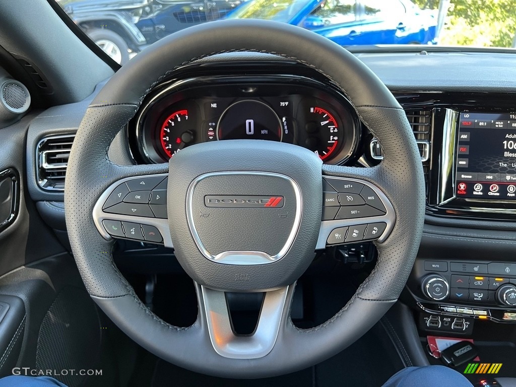2023 Durango SXT Blacktop AWD - White Knuckle / Black photo #20