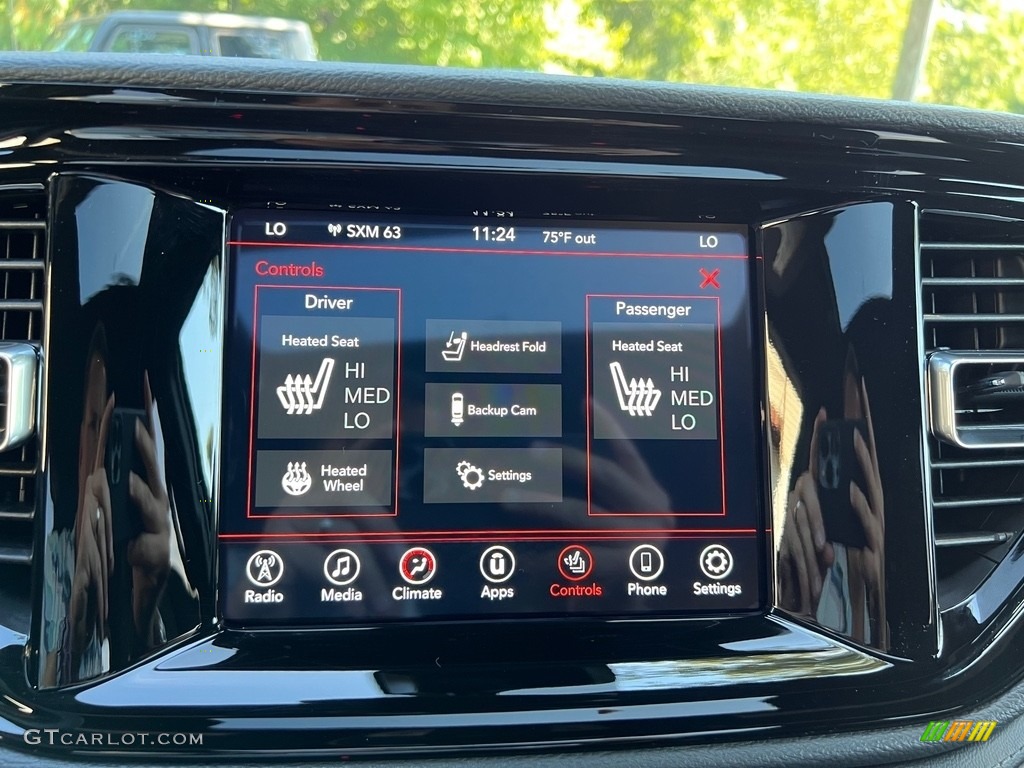 2023 Durango SXT Blacktop AWD - White Knuckle / Black photo #24
