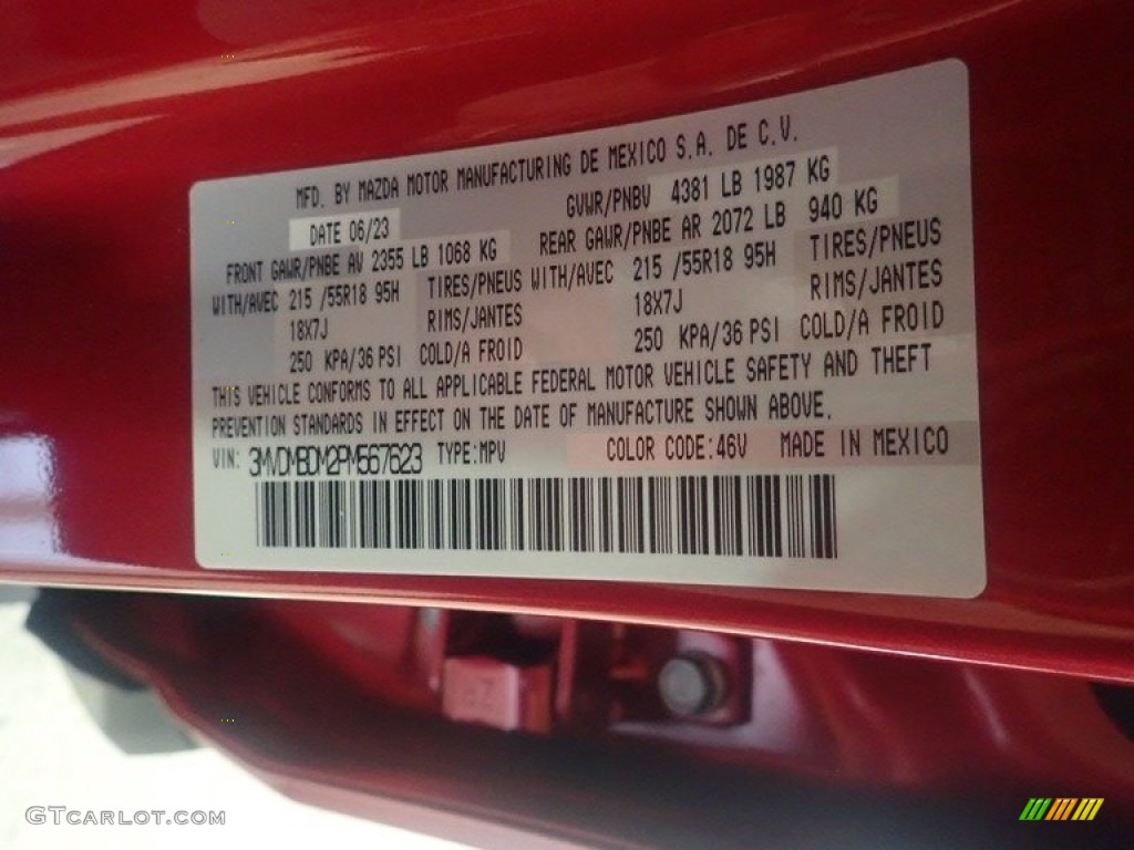 2023 Mazda CX-30 Premium AWD Color Code Photos