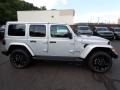 Silver Zynith 2024 Jeep Wrangler 4-Door Sahara 4xe Hybrid Exterior