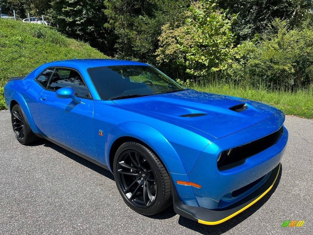 B5 Blue Pearl 2023 Dodge Challenger R/T Scat Pack Widebody Exterior Photo #146522665