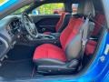 Ruby Red/Black Prime Interior Photo for 2023 Dodge Challenger #146522760