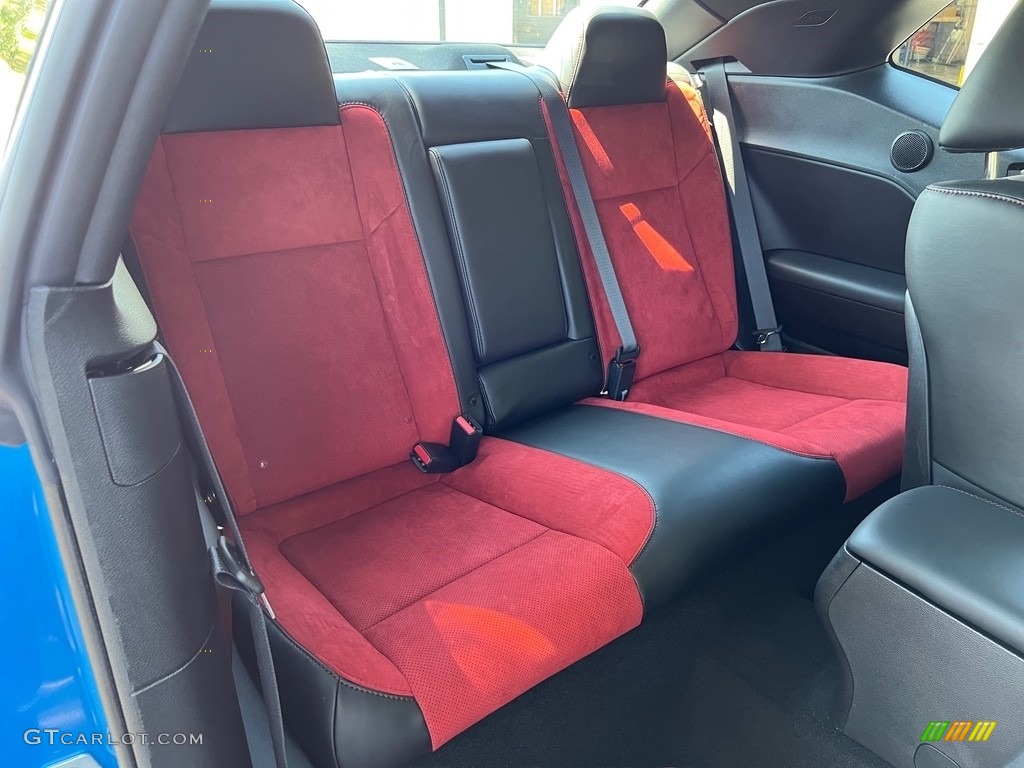 2023 Dodge Challenger R/T Scat Pack Widebody Rear Seat Photo #146522808