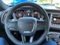 2023 Dodge Challenger Ruby Red/Black Interior Steering Wheel Photo