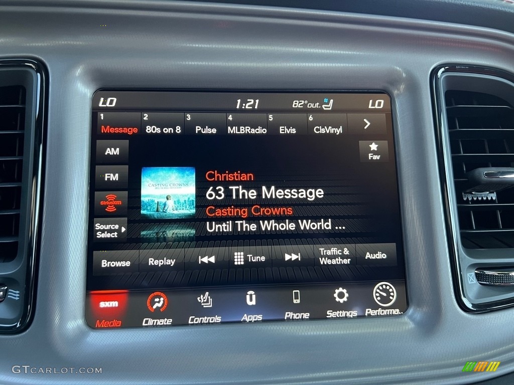 2023 Dodge Challenger R/T Scat Pack Widebody Audio System Photo #146522855