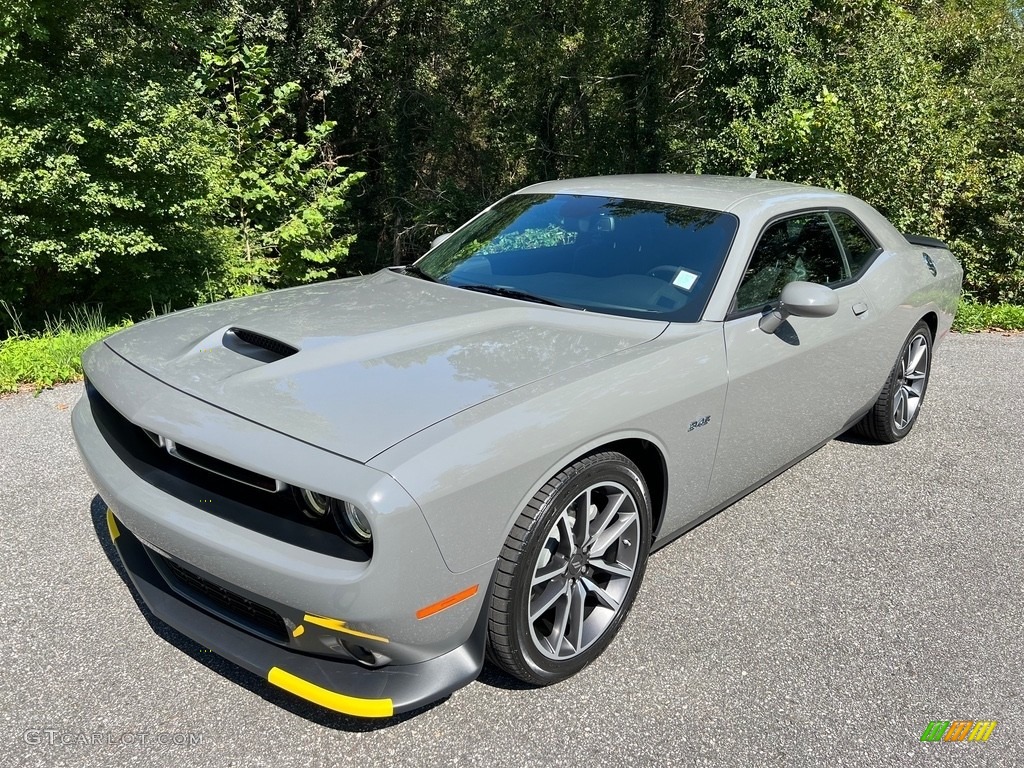 2023 Challenger R/T Plus - Destroyer Grey / Black photo #2